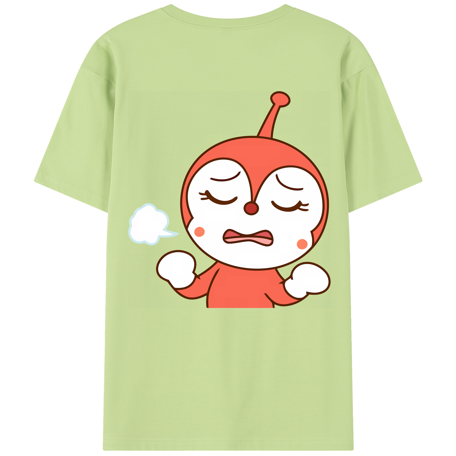 （画像用） アンパンマン Anpanman 綿100％半袖Tシャツ（背面プリント）